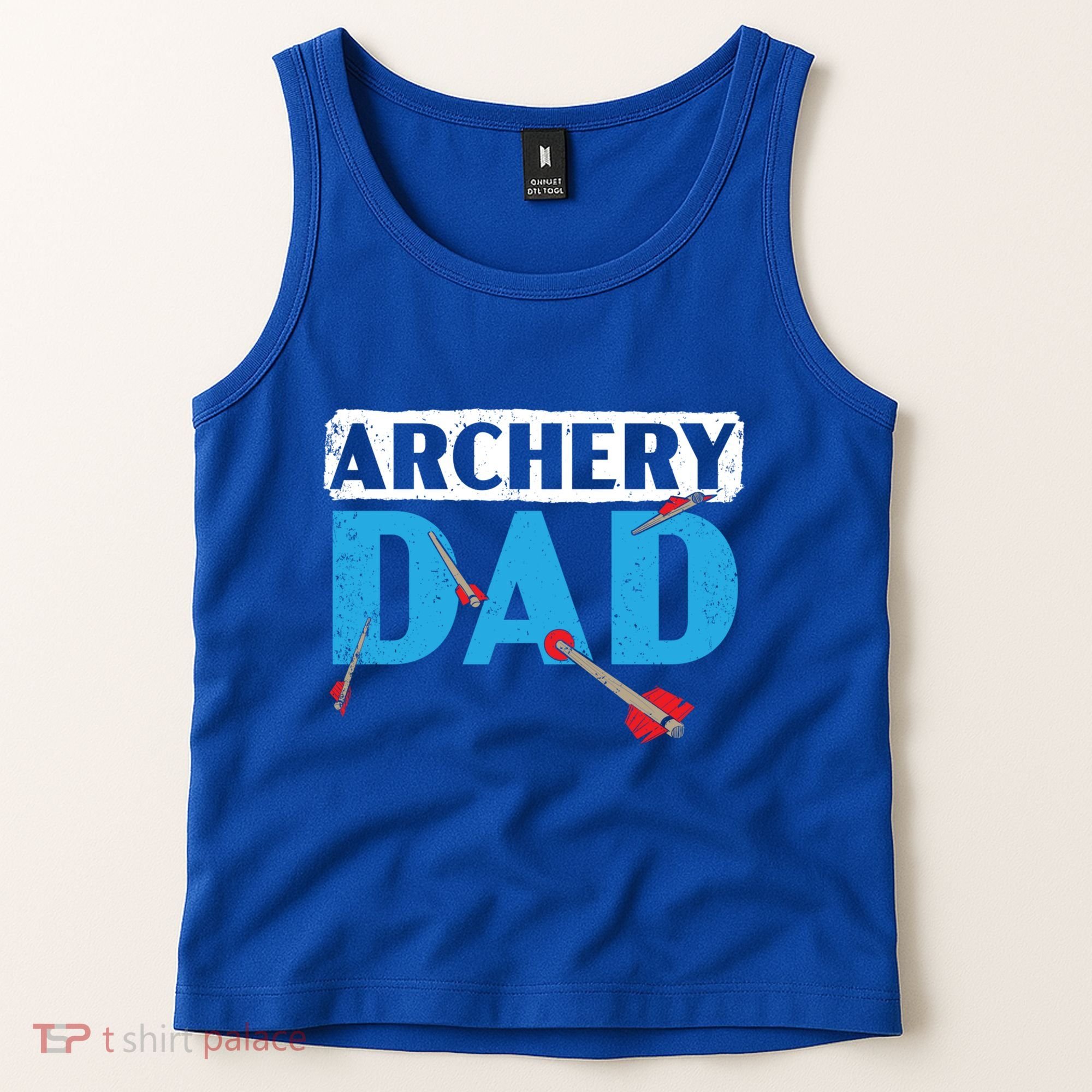 Archery Dad Bow Arrow Shooting Sport Archer Fathers Day Gift Tank Top