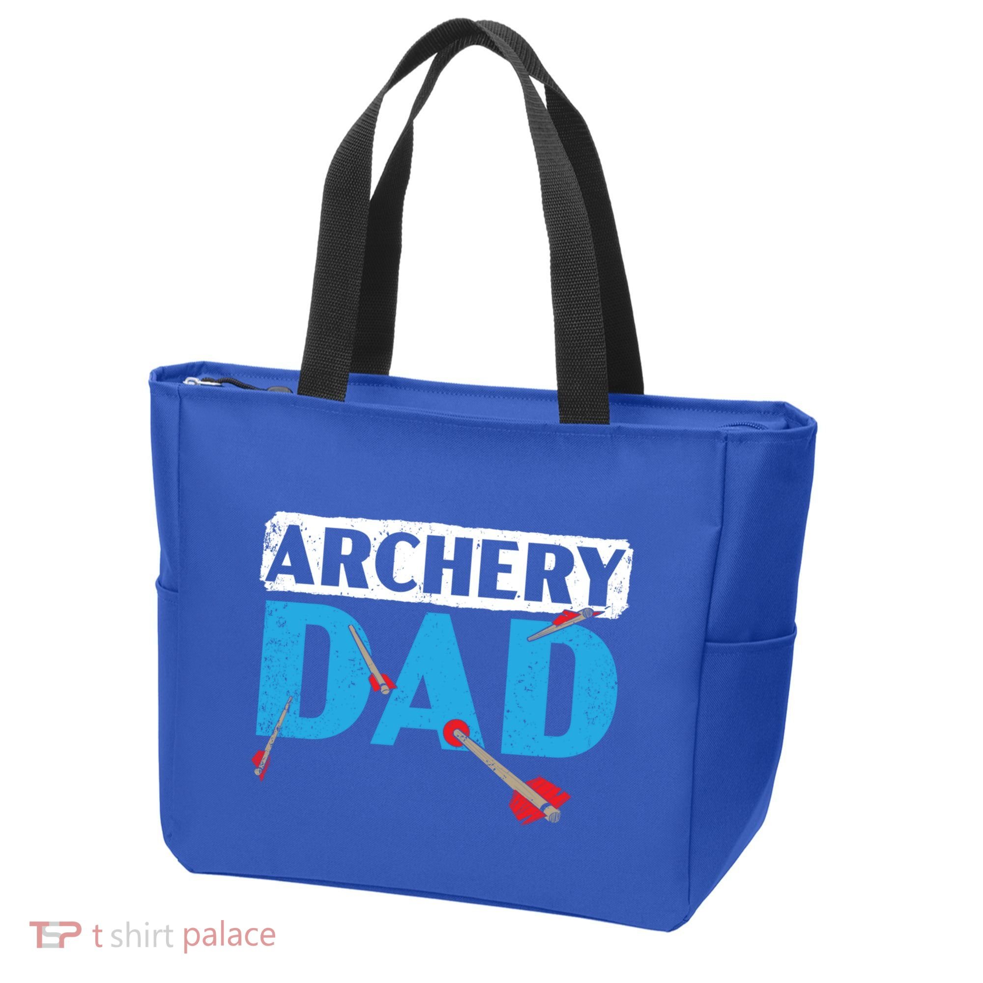 Archery Dad Bow Arrow Shooting Sport Archer Fathers Day Gift Tote Bag