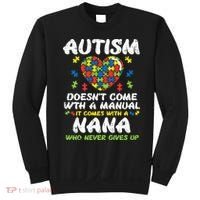 Autism Doesnt Come With Manual Nana Awareness Grandma Sweatshirt thumb 0