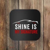 Auto Detailer Car Detailing Car Washer Coaster thumb 0