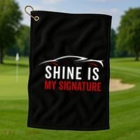 Auto Detailer Car Detailing Car Washer Golf Towel thumb 1