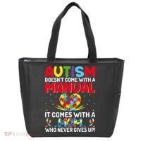 Autism Doesn't Come With A Manual Autism Awareness Support Tote Bag thumb 0