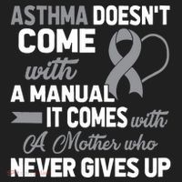 Asthma Doesn't Come With A Manual A Mother Women's Sweatshirt thumb 2