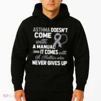 Asthma Doesn't Come With A Manual A Mother Hoodie thumb 2