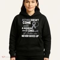 Asthma Doesn't Come With A Manual A Mother Hoodie thumb 5