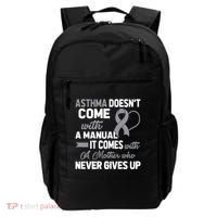Asthma Doesn't Come With A Manual A Mother Backpack thumb 0