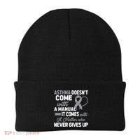 Asthma Doesn't Come With A Manual A Mother Beanie thumb 0