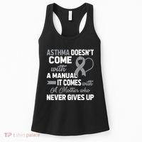 Asthma Doesn't Come With A Manual A Mother Women's Tank Top thumb 0