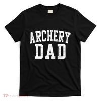 Archery Dad Classic Bold Font FatherS Day Daddy T-Shirt thumb 0