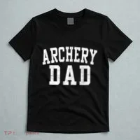Archery Dad Classic Bold Font FatherS Day Daddy T-Shirt thumb 5