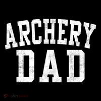 Archery Dad Classic Bold Font FatherS Day Daddy Button thumb 1