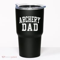 Archery Dad Classic Bold Font FatherS Day Daddy Tumbler thumb 0