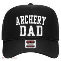 Archery Dad Classic Bold Font FatherS Day Daddy Hat thumb 0