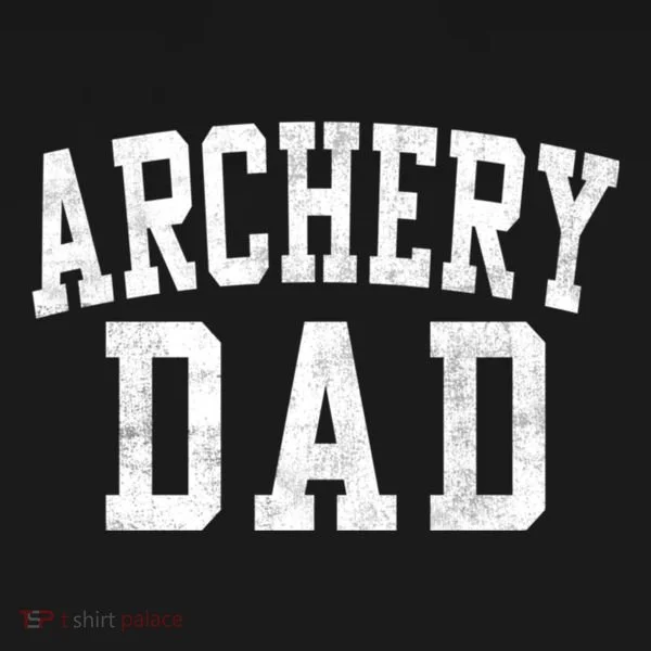 Archery Dad Classic Bold Font FatherS Day Daddy Toddler Hoodie