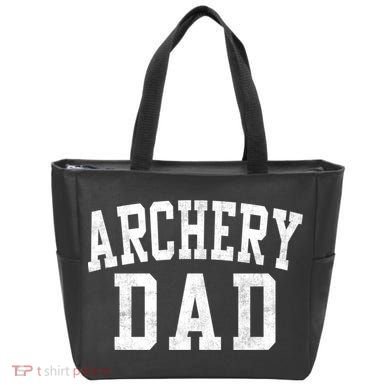 Archery Dad Classic Bold Font FatherS Day Daddy Tote Bag