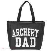 Archery Dad Classic Bold Font FatherS Day Daddy Tote Bag thumb 0