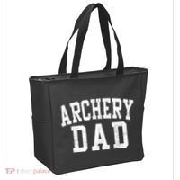 Archery Dad Classic Bold Font FatherS Day Daddy Tote Bag thumb 2