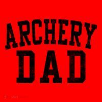 Archery Dad Classic Bold Font FatherS Day Daddy Santa Hat thumb 1