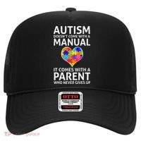 Autism Doesn't Come With A Manual Autism Mom Dad Hat thumb 0