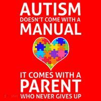Autism Doesn't Come With A Manual Autism Mom Dad Santa Hat thumb 1