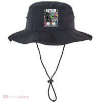 Autism Doesn't Come With A Manual It Comes With A Mom Who Never Gives Up Bucket Hat thumb 0