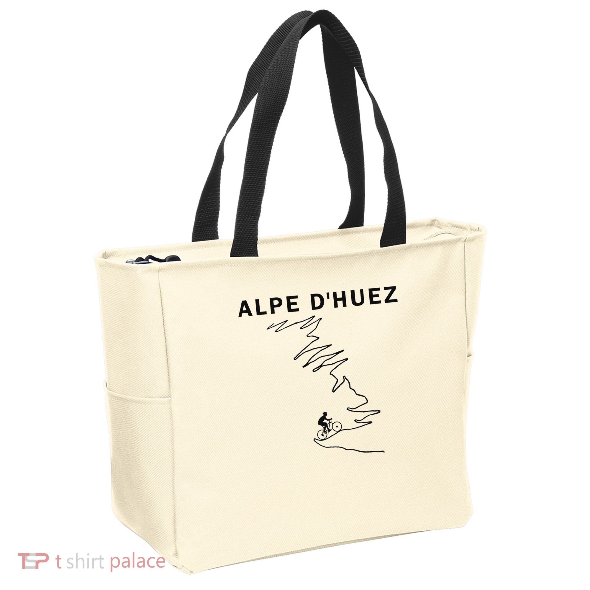 Alpe D'huez Cycling Gift France Road Cycling Tote Bag