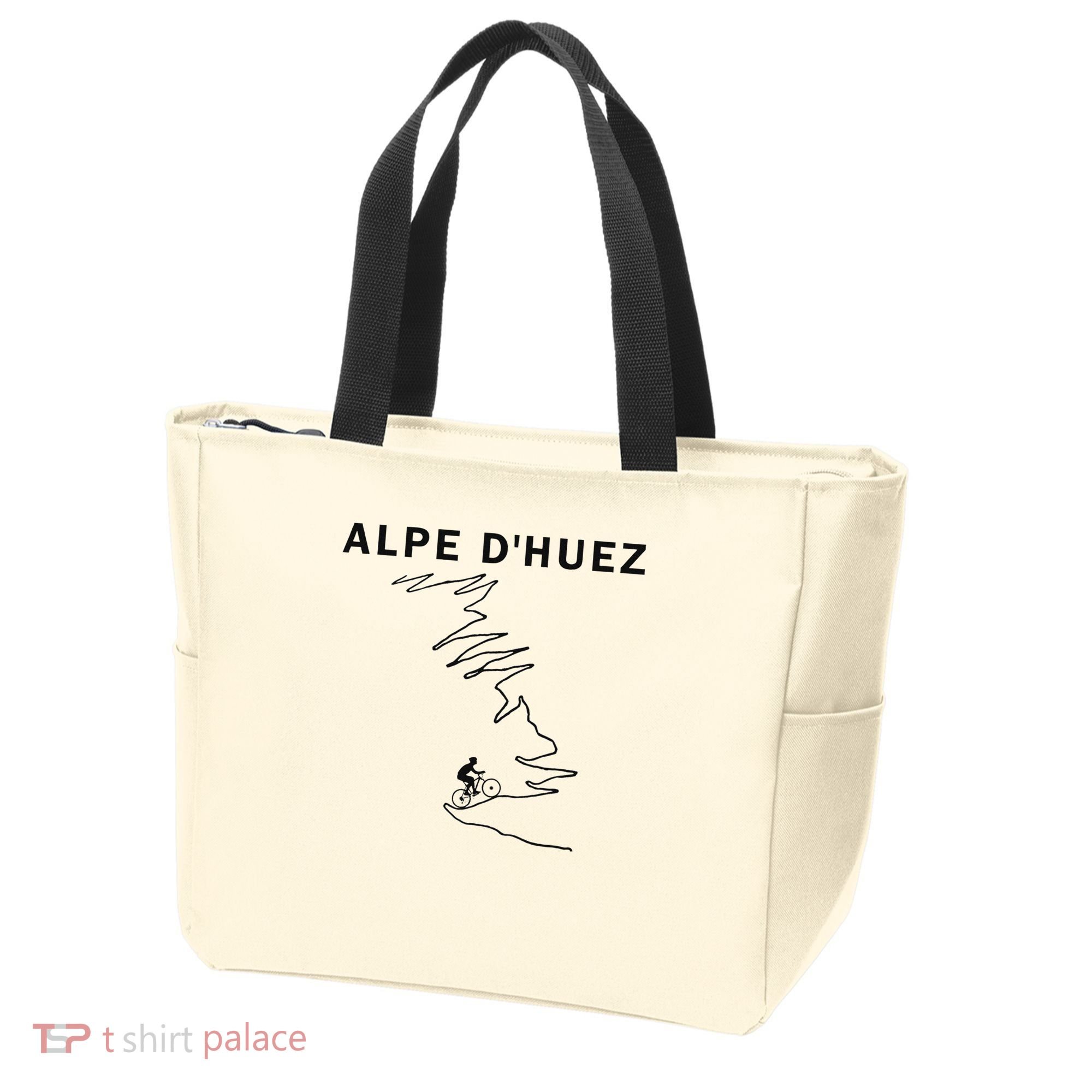 Alpe D'huez Cycling Gift France Road Cycling Tote Bag