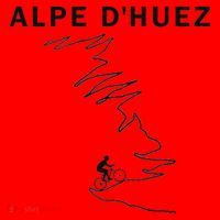 Alpe D'huez Cycling Gift France Road Cycling Santa Hat thumb 1