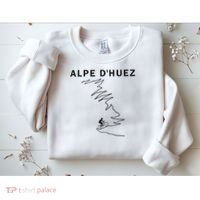 Alpe D'huez Cycling Gift France Road Cycling Sweatshirt thumb 2