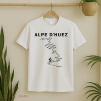 Alpe D'huez Cycling Gift France Road Cycling T-Shirt thumb 2