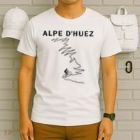 Alpe D'huez Cycling Gift France Road Cycling T-Shirt thumb 6