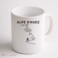 Alpe D'huez Cycling Gift France Road Cycling Coffee Mug thumb 1