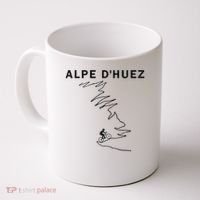 Alpe D'huez Cycling Gift France Road Cycling Coffee Mug thumb 0