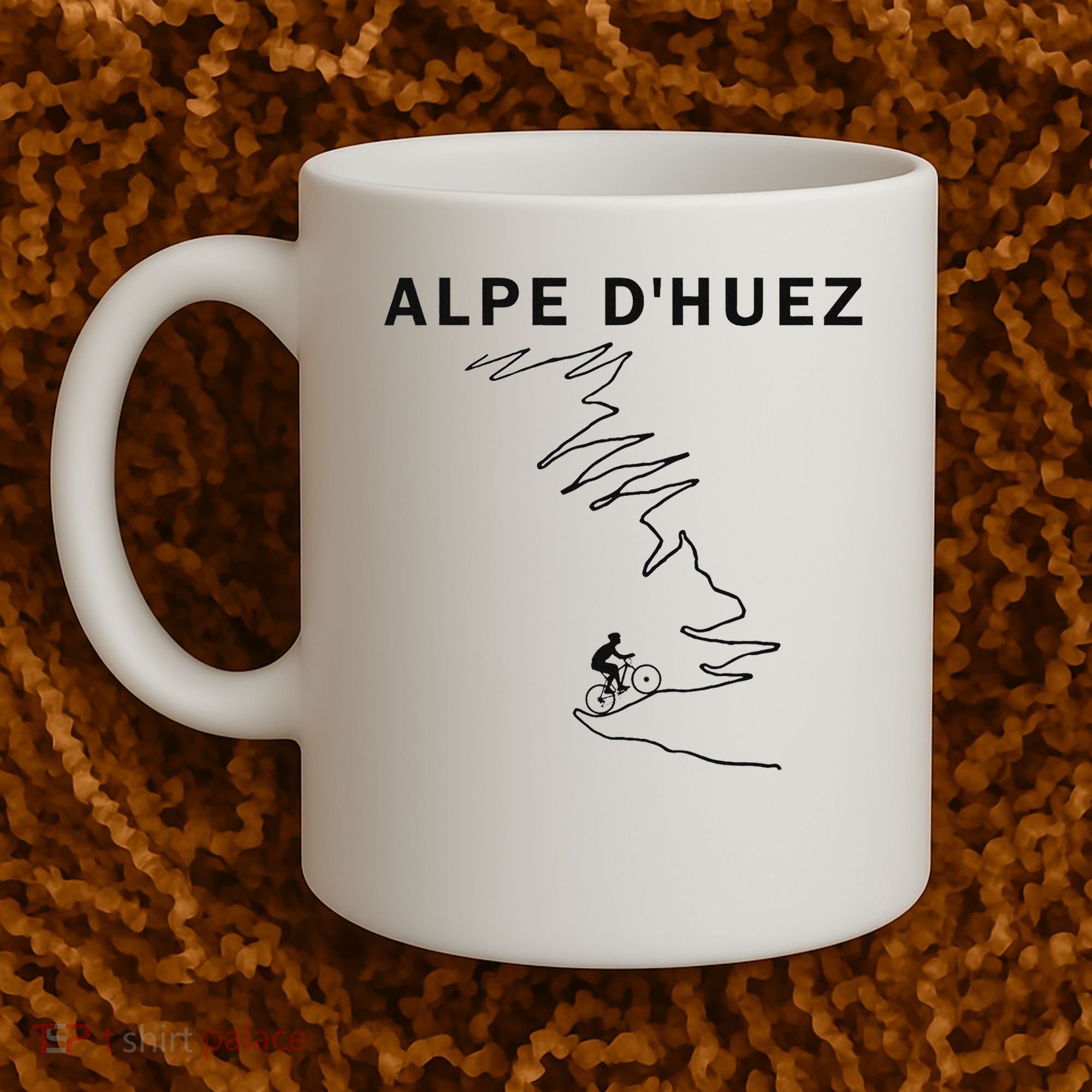 Alpe D'huez Cycling Gift France Road Cycling Coffee Mug