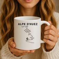 Alpe D'huez Cycling Gift France Road Cycling Coffee Mug thumb 3