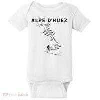Alpe D'huez Cycling Gift France Road Cycling Baby Bodysuit thumb 0