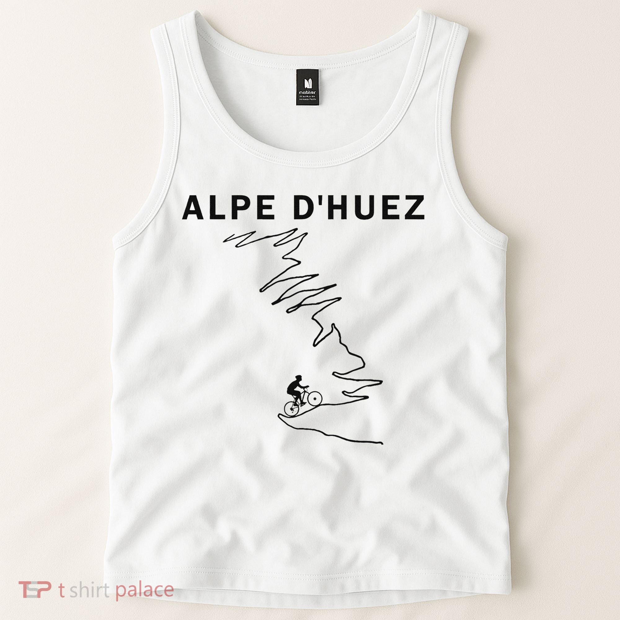 Alpe D'huez Cycling Gift France Road Cycling Tank Top
