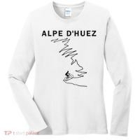 Alpe D'huez Cycling Gift France Road Cycling Women's Long Sleeve Shirt thumb 0