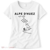Alpe D'huez Cycling Gift France Road Cycling Women's T-Shirt thumb 0