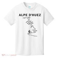 Alpe D'huez Cycling Gift France Road Cycling Kids T-Shirt thumb 0