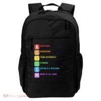 Autism Definitions Chart Special Ed Teacher Neurodiversity Backpack thumb 0