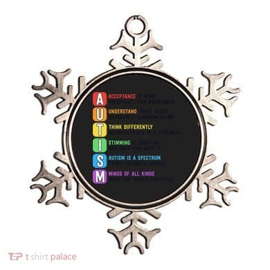 Autism Definitions Chart Special Ed Teacher Neurodiversity Ornament