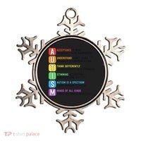 Autism Definitions Chart Special Ed Teacher Neurodiversity Ornament thumb 0