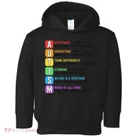 Autism Definitions Chart Special Ed Teacher Neurodiversity Toddler Hoodie thumb 0
