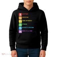 Autism Definitions Chart Special Ed Teacher Neurodiversity Kids Hoodie thumb 4