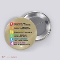 Autism Definitions Chart Special Ed Teacher Neurodiversity Button thumb 0