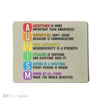 Autism Definitions Chart Special Ed Teacher Neurodiversity Mousepad thumb 0