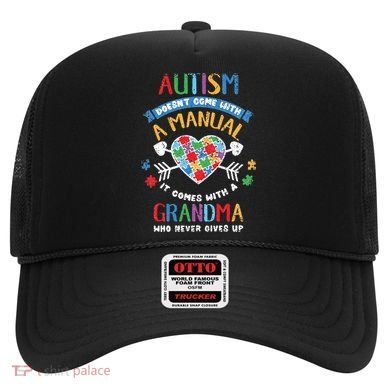 Autism Doesnt Come With A Manual Autism Grandma Vintage Hat