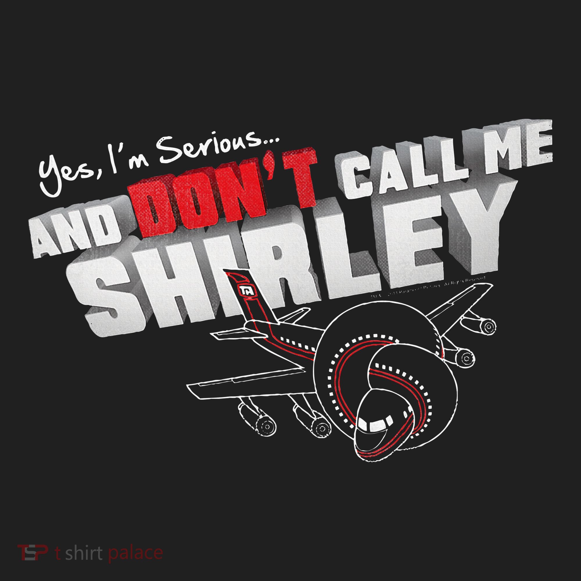 Airplane DonT Call Me Shirley Tumbler
