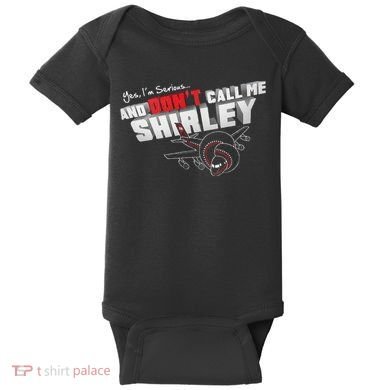 Airplane DonT Call Me Shirley Baby Bodysuit